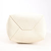 Celine Cabas Phantom Medium Leather Shoulder Bag in White Secondhand