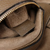 Celine Cabas Phantom Small Leather Shoulder Bag in Taupe Secondhand