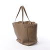Celine Cabas Phantom Small Leather Shoulder Bag in Taupe Secondhand