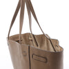 Celine Cabas Phantom Small Leather Shoulder Bag in Taupe Secondhand
