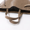 Celine Cabas Phantom Small Leather Shoulder Bag in Taupe Secondhand