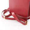CELINE Classic Box Small Leather Crossbody Bag in Red Secondhand