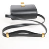 Celine Classic Box Small Leather Shoulder Bag in Black Secondhand