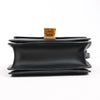 Celine Classic Box Small Leather Shoulder Bag in Black Secondhand