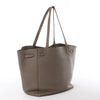 Secondhand Celine Cabas Phantom Small Leather Shoulder Bag in Taupe