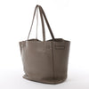 Secondhand Celine Cabas Phantom Small Leather Shoulder Bag in Taupe