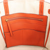 Celine Cabas Phantom Small Leather Shoulder Bag in Orange Secondhand