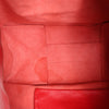 CELINE Cabas Horizontal Leather 2Way Handbag in Red Secondhand