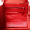 CELINE Cabas Horizontal Leather 2Way Handbag in Red Secondhand
