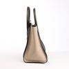 Celine Luggage Mini Leather Handbag in Multicolor Secondhand