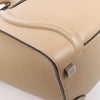 CELINE Luggage Micro Leather Handbag in Beige Secondhand