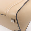 CELINE Luggage Micro Leather Handbag in Beige Secondhand