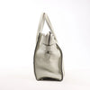 Celine Luggage Micro Leather Handbag in Gray Secondhand