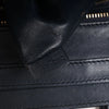 Celine Luggage Micro Leather Handbag in Navy Blue Secondhand