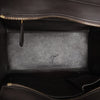 Celine Luggage Micro Leather Handbag in Blue x Black x Taupe Secondhand