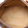 Celine Macadam Boston PVC & Leather Handbag in Brown Secondhand