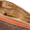 Celine Macadam Boston PVC & Leather Handbag in Brown Secondhand