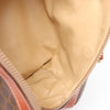 Celine Macadam Boston PVC & Leather Handbag in Brown Secondhand