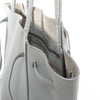 Celine Cabas Phantom Small Leather Shoulder Bag in Gray Secondhand