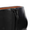 Celine Phoebe Leather x Metal Heel Ankle Boots in Black, Size 38 EU Secondhand
