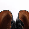 Celine Phoebe Leather x Metal Heel Ankle Boots in Black, Size 38 EU Secondhand