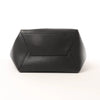 CELINE Seau Sangle Bucket Leather Shoulder Bag in Black Secondhand