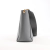 CELINE Seau Sangle Bucket Mini Leather Shoulder Bag in Gray Secondhand