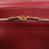 Celine Sac 16 Medium Smooth Leather 2Way Handbag in Burgundy Secondhand