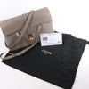 Celine Sac 16 Medium Grained Leather Shoulder Bag in Gray Secondhand