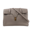 Celine Sac 16 Medium Grained Leather Handbag in Gray Secondhand