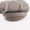 Celine Sac 16 Medium Grained Leather Handbag in Gray Secondhand