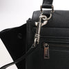 CELINE Trapeze Leather x Suede 2Way Handbag in Black Secondhand