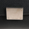 CELINE Trapeze Leather x Suede 2Way Handbag in Black Secondhand