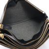 Celine Trio Large Leather Crossbody bag in Black Secondhand