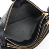 Celine Trio Large Leather Crossbody bag in Black Secondhand