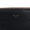 Celine Trio Large Leather Crossbody bag in Black Secondhand