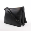 Celine Trio Large Leather Crossbody bag in Black Secondhand