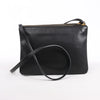 Celine Trio Large Leather Crossbody bag in Black Secondhand