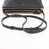 Celine Trio Large Leather Crossbody bag in Black Secondhand
