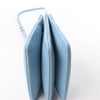 Celine Trio Small Leather Crossbody bag in Blue Secondhand