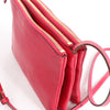 Celine Trio Large Leather Crossbody bag in Pink Secondhand