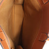 Celine Triomphe Vertical Cabas Large PVC x Leather Handbag in Black x Brown Secondhand