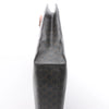Celine Triomphe Vertical Cabas Large PVC x Leather Handbag in Black x Brown Secondhand