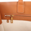 Secondhand Celine Vertical Cabas Large Canvas x Leather Handbag in Beige