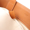 Secondhand Celine Vertical Cabas Large Canvas x Leather Handbag in Beige