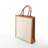 Secondhand Celine Vertical Cabas Large Canvas x Leather Handbag in Beige