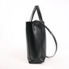 CELINE Cabas Vertical Small Leather 2Way Handbag in Black Secondhand