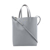 CELINE Cabas Vertical Small Leather 2Way Handbag in Gray Secondhand
