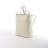 CELINE Cabas Vertical Small Leather 2Way Handbag in White Secondhand