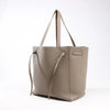 Celine Cabas Phantom Small Leather Shoulder Bag in Taupe Secondhand
